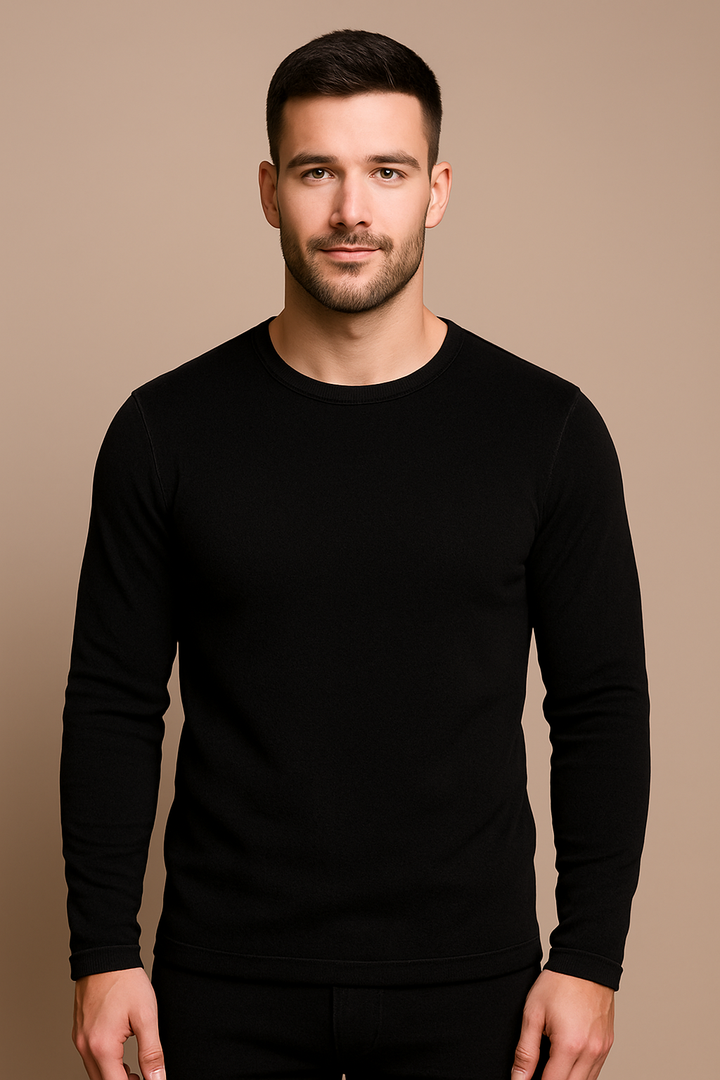 Blusa térmica Peluciada Manga longa masculina